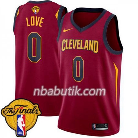 NBA Mænd Trøje Cleveland Cavaliers Kevin Love 0 2018 NBA Finals Nike Rød Swingman NBA Mænd Trøje Cleveland Cavaliers Kevin Love 0 2018 NBA Finals Nike Rød Swingman